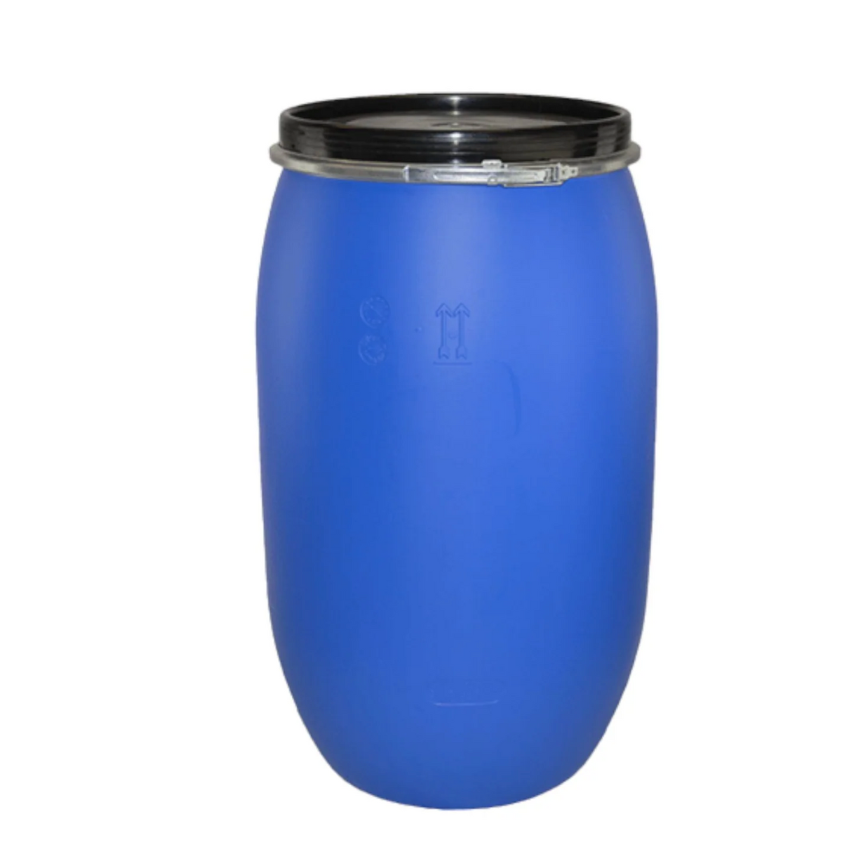100Lt Drum Clip Lid Royal Blue