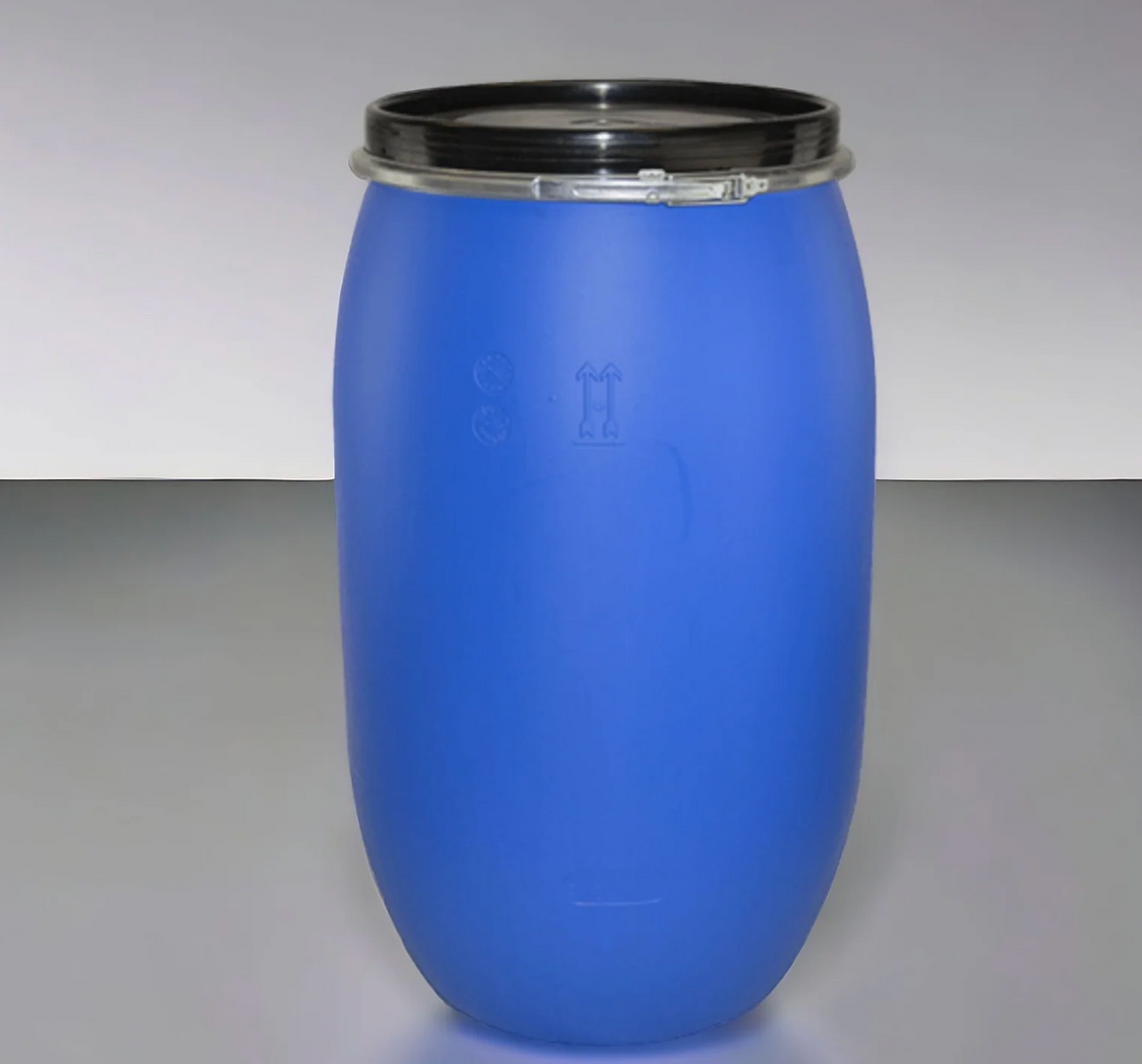 100Lt Drum Clip Lid Royal Blue